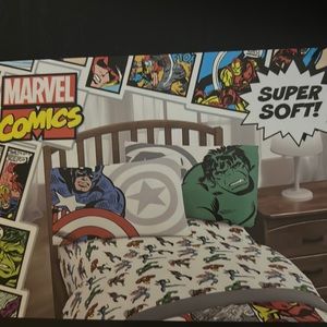 Marvel Comics twin bed set